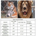 Tiger enclosure fence mesh